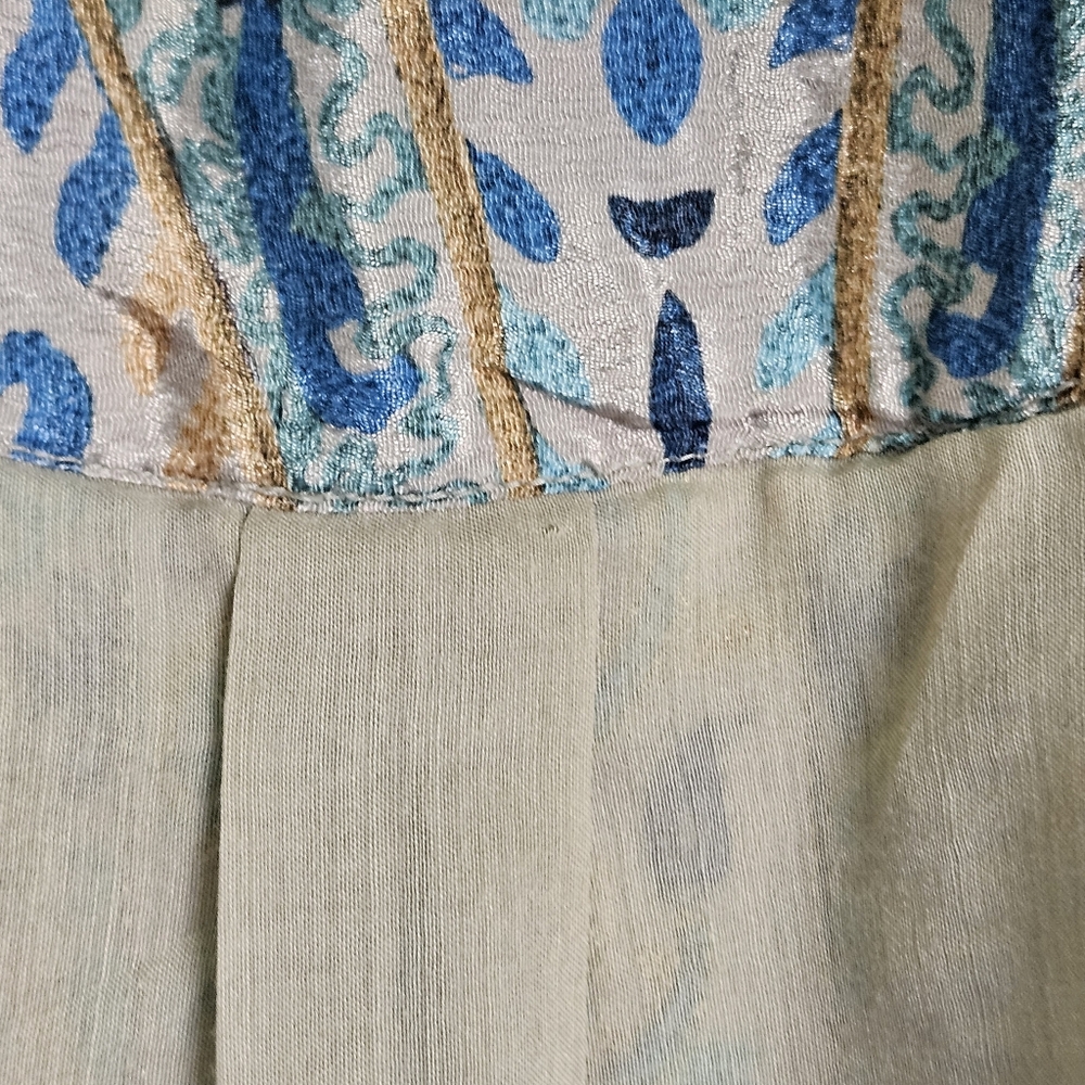 Soft Surroundings Medina Floral Jacquard Embroidered Kimono Size S M - Picture 6 of 9